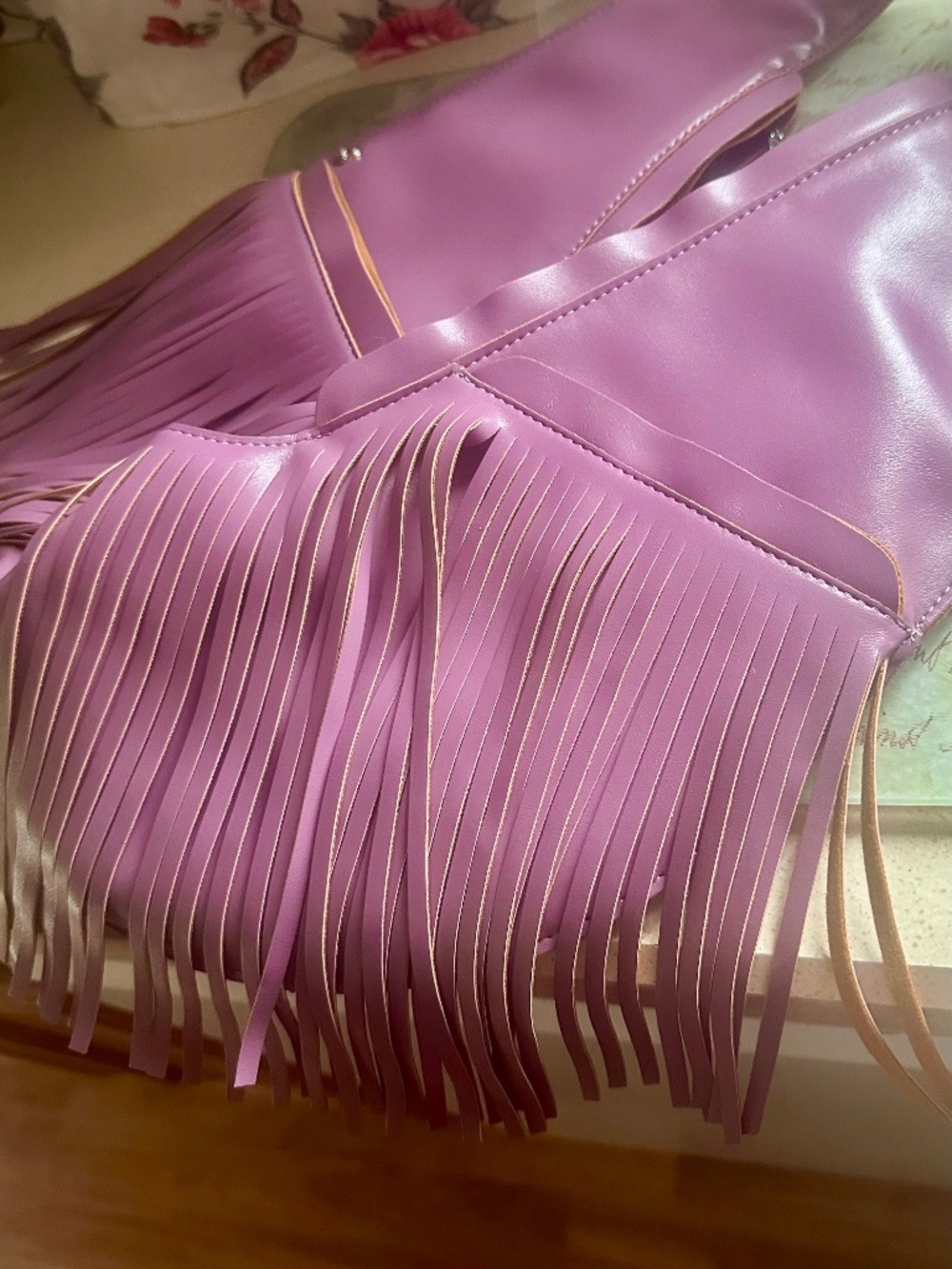 Purple Sash Bag